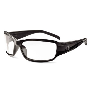 Ergodyne THOR Clear Lens Black Safety Glasses