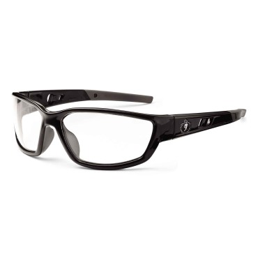 Ergodyne KVASIR Clear Lens Black Safety Glasses