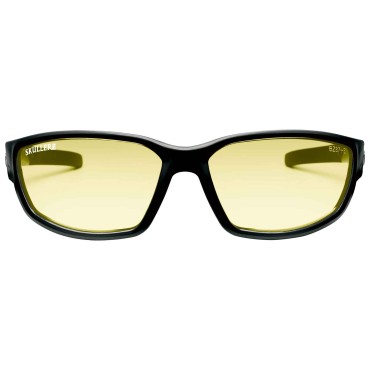 Ergodyne KVASIR Yellow Lens Black Safety Glasses