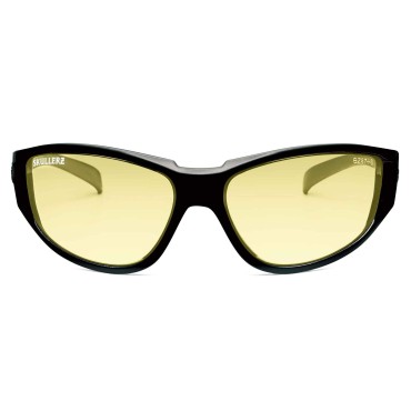 Ergodyne NJORD Yellow Lens Black Safety Glasses