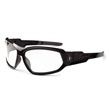 Ergodyne LOKI Clear Lens Black Safety Glasses  Goggles