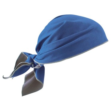 Ergodyne 6710MF  Blue Evaporative MF Cooling Triangle Hat