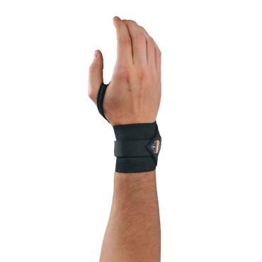 Ergodyne 420 LXL Black Wrist Wrap wThumb Loop