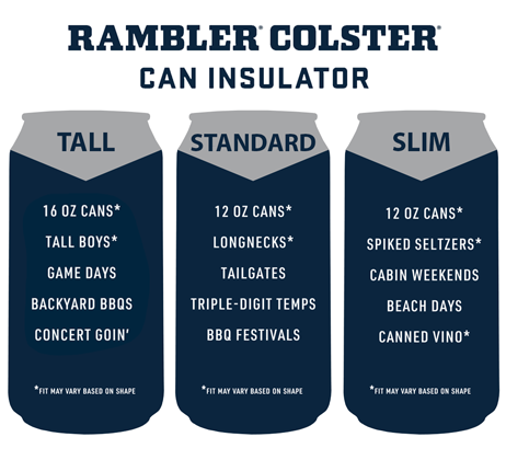 YETI Rambler 12 oz. Colster Can Insulator for Standard Size Cans - Nature  tee